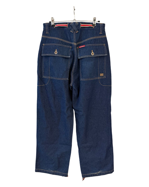 Vintage y2k Marc Ecko Baggy Shoelace Belted Jeans