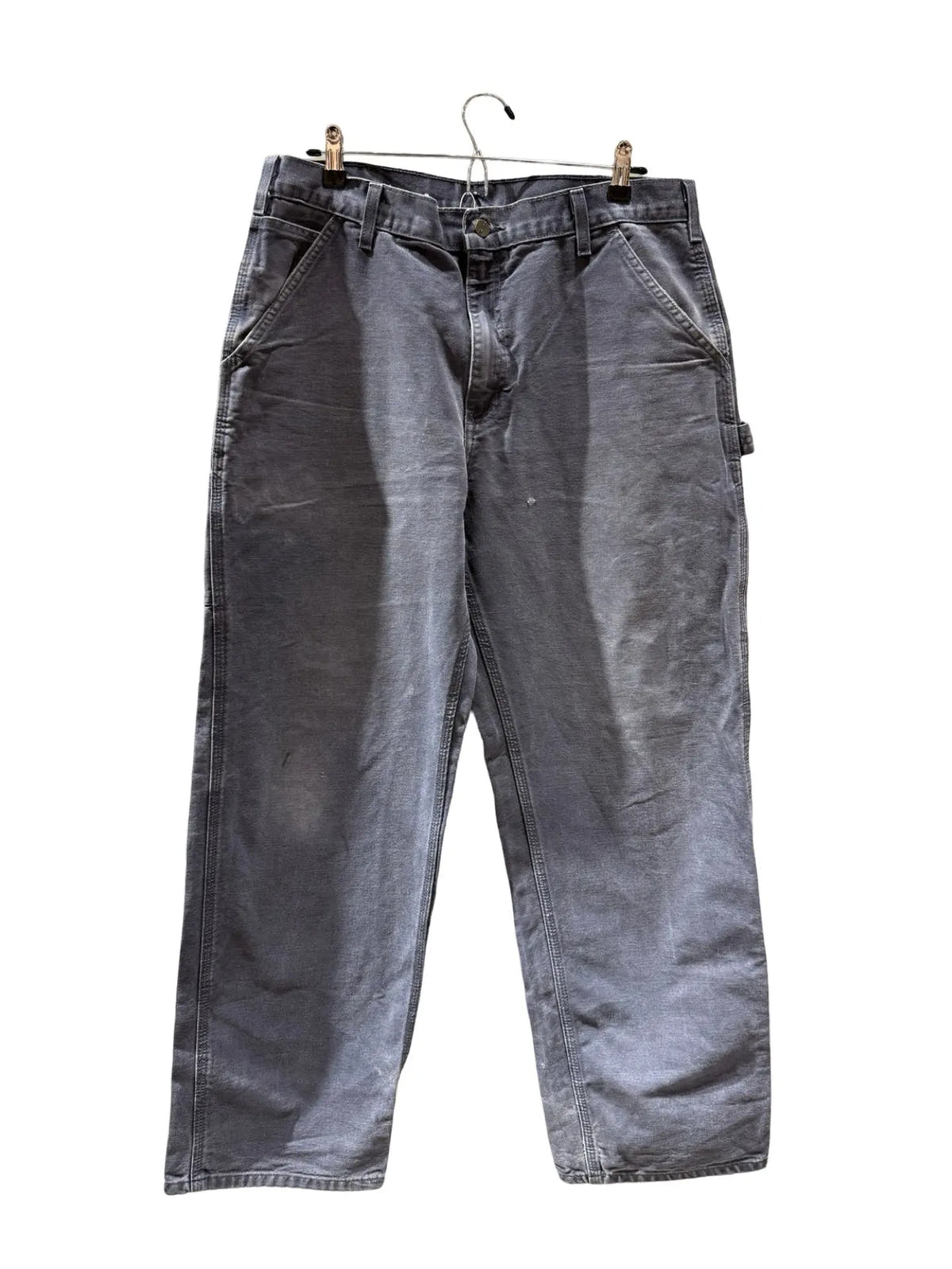 Vintage Carhartt Slate Gray Carpenter Pants size 36 3rdStrike