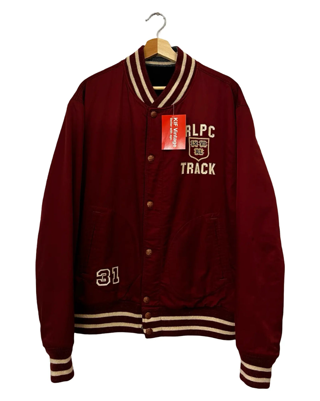 Archive Polo Ralph Lauren Track Reversible Varsity Jacket KIF Vintage