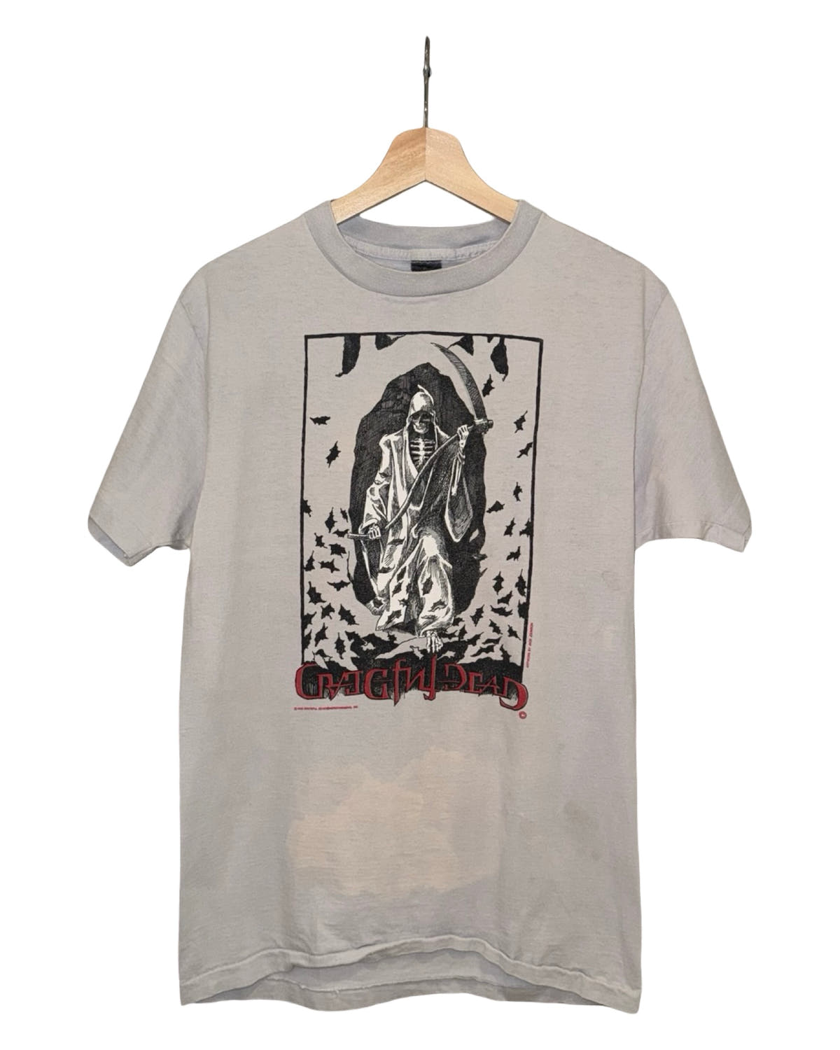 Vintage 1988 Grateful Dead Reaper Fall Tour Band Tee