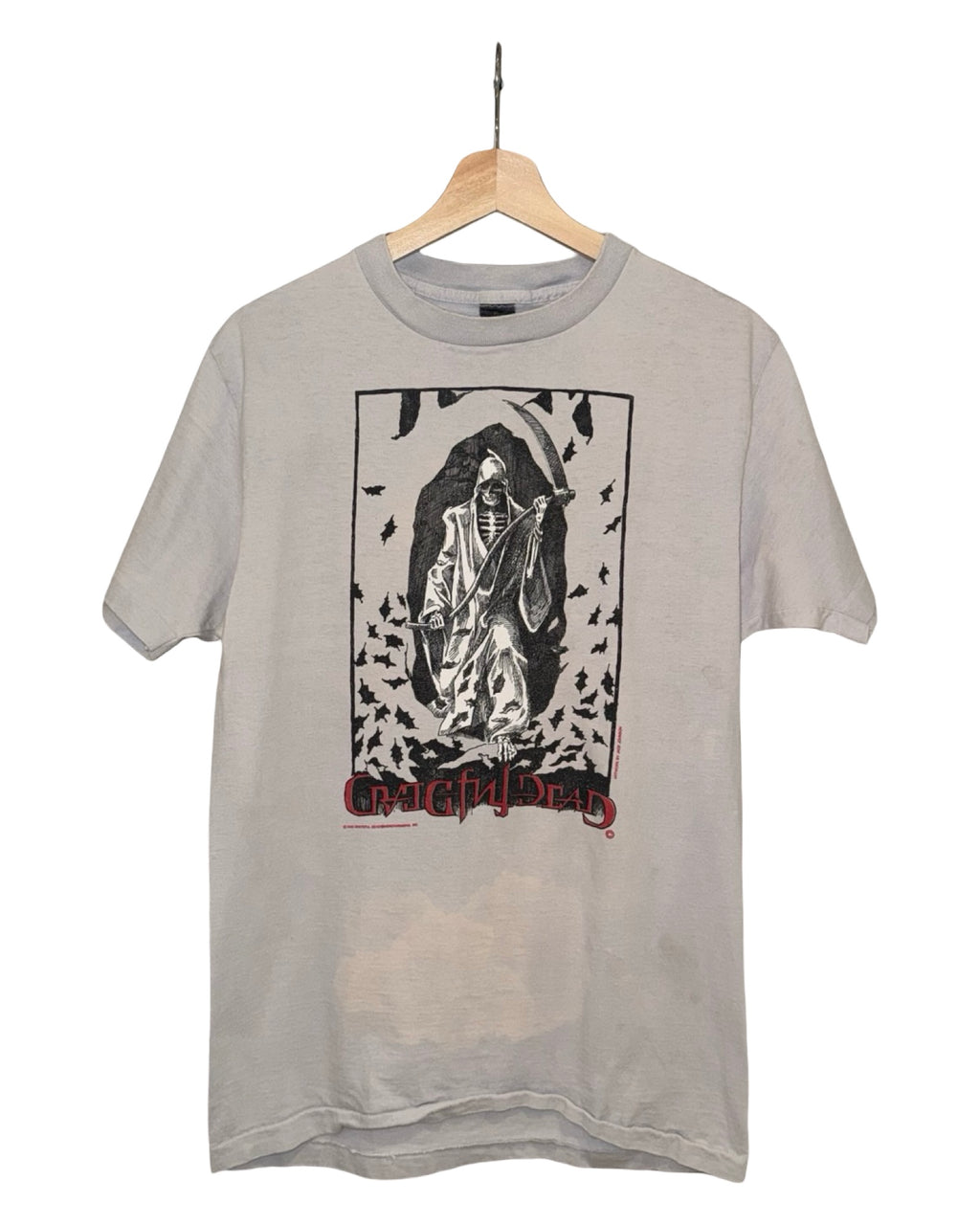 Vintage 1988 Grateful Dead Reaper Fall Tour Band Tee