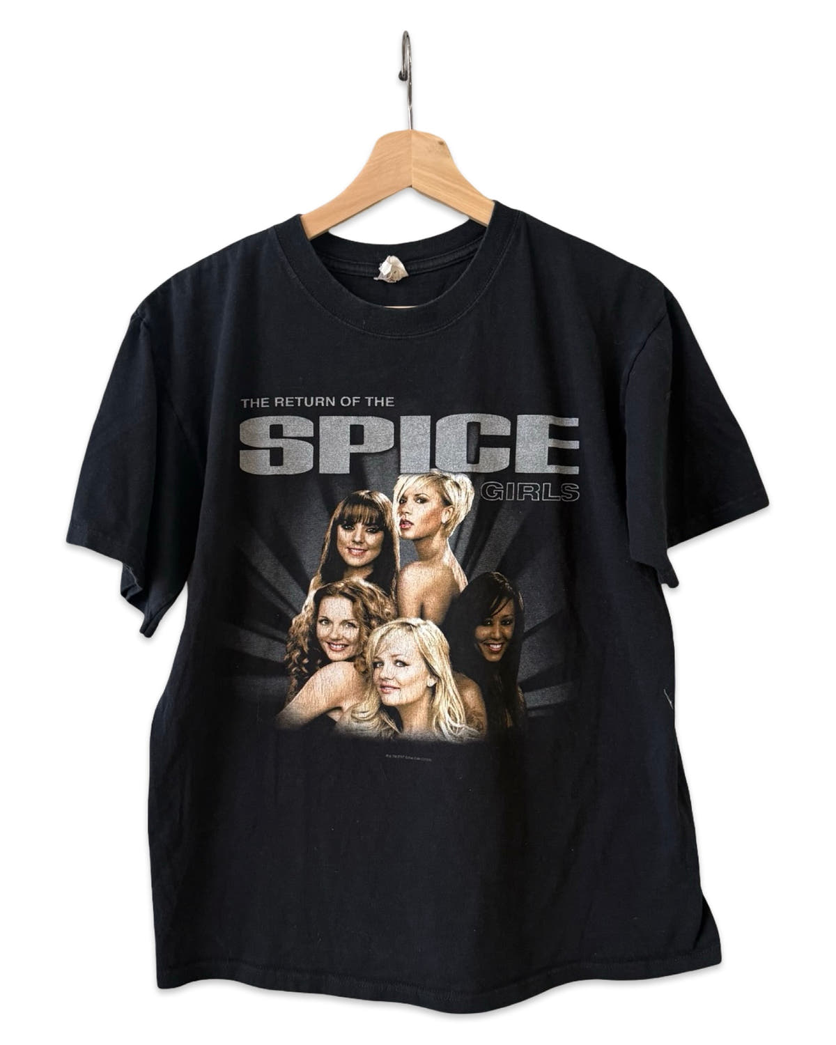 Camiseta vintage de la gira de las Spice Girls de 2007