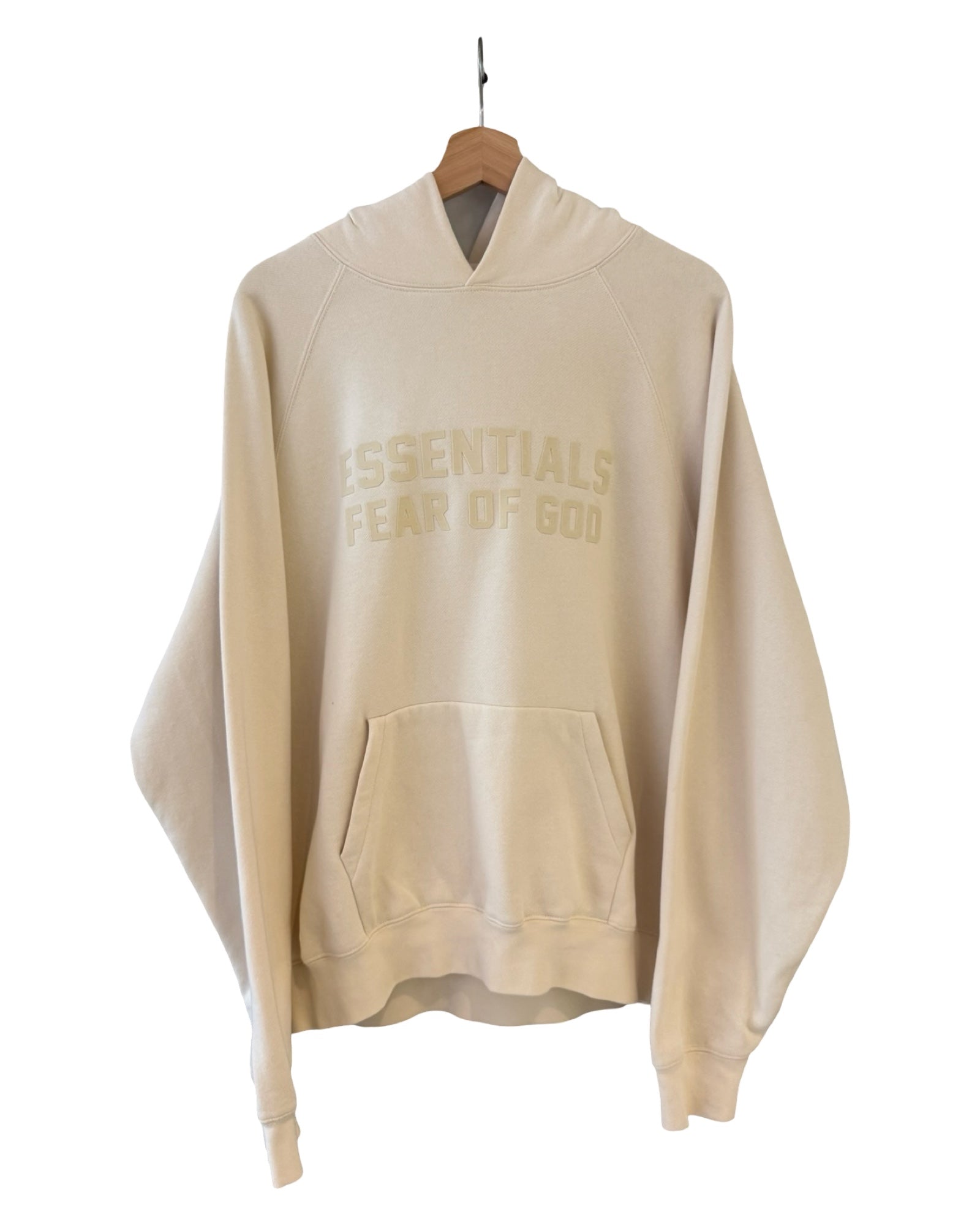 Essentials Fear Of God Cream Hoodie