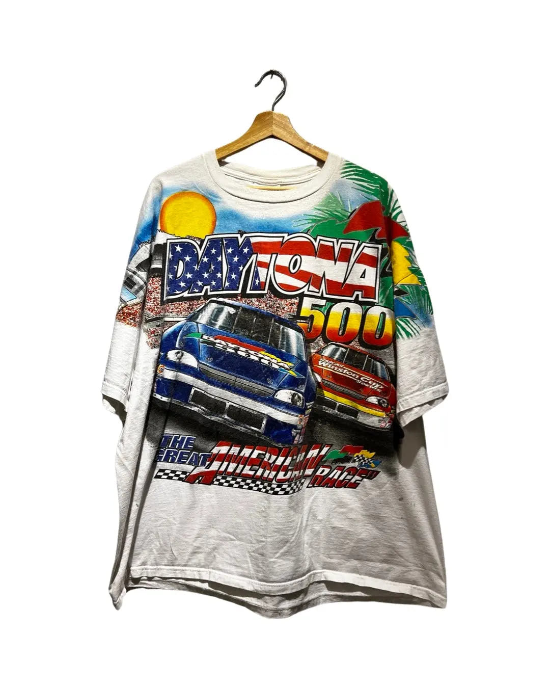 Vintage 1999 Nascar Daytona 500 All Over Print Tee 3rdStrike