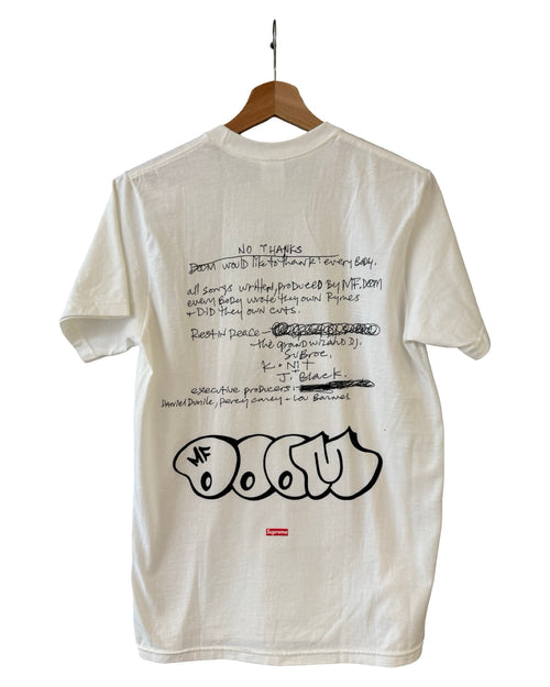 Supreme x MF Doom Rap Tee