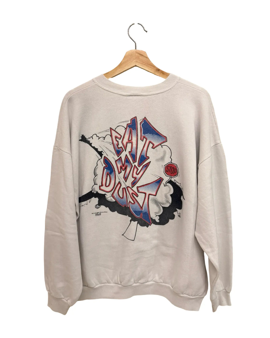 Vintage 1995 Looney Tunes Taz Eat My Dust Crewneck KIF Vintage
