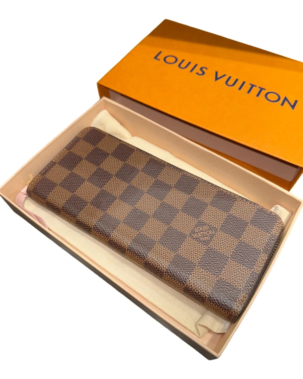 2023 Louis Vuitton Clemence Damier Rose Ballerina Wallet 3rdStrike
