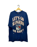 Vintage 1994 New York Rangers Lets Go Tee KIF Vintage