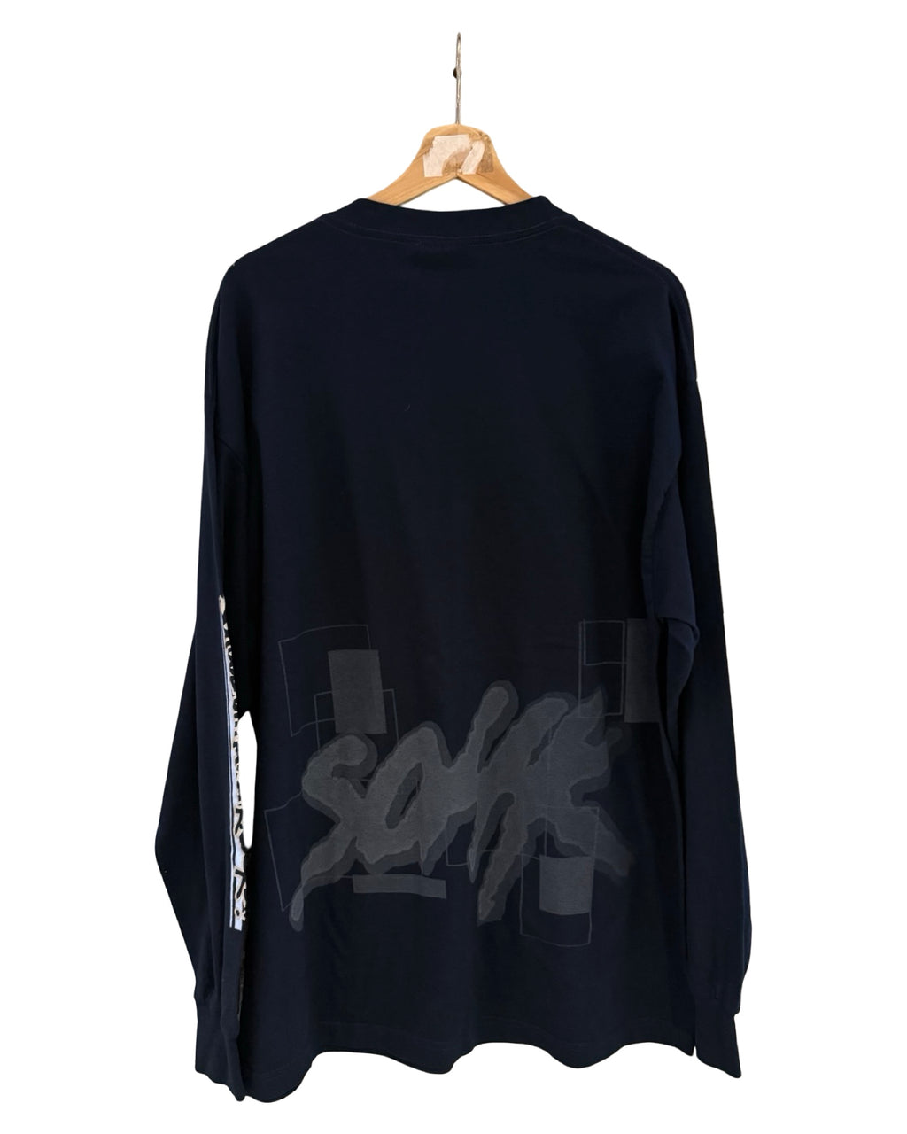 Vintage 90s y2k School Of Hardknocks Long Sleeve Tee