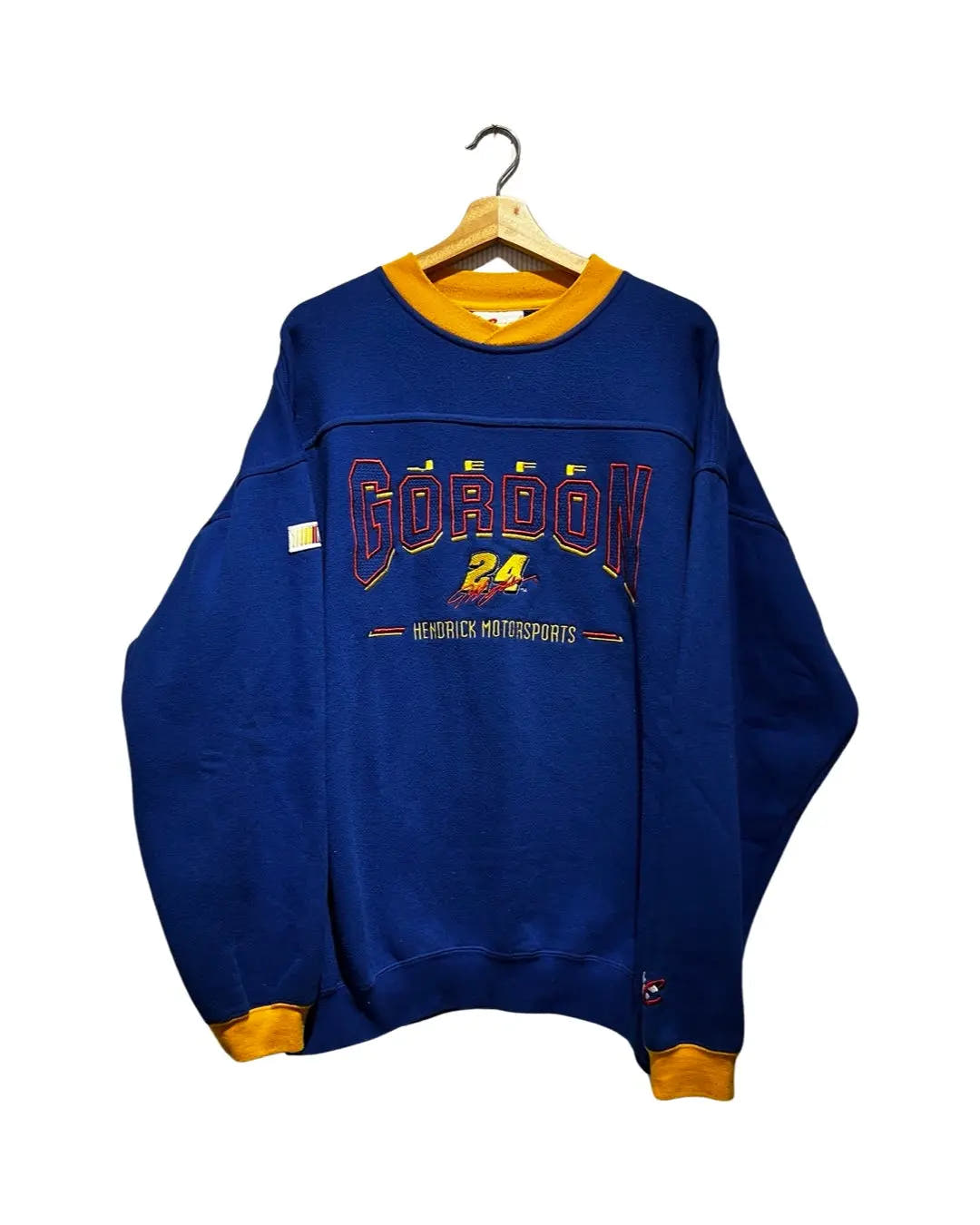 Vintage 90s Nascar Jeff Gordon Motorsports Crewneck 3rdStrike