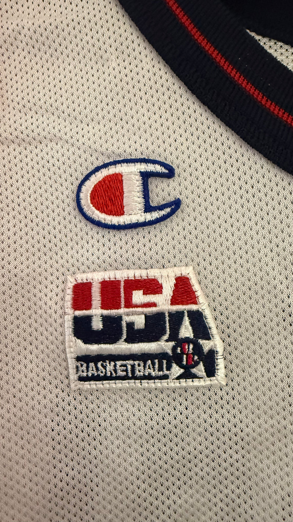 Vintage DS 1994 Shaquille O’ Neal USA Dream Team Shaq Champion Jersey