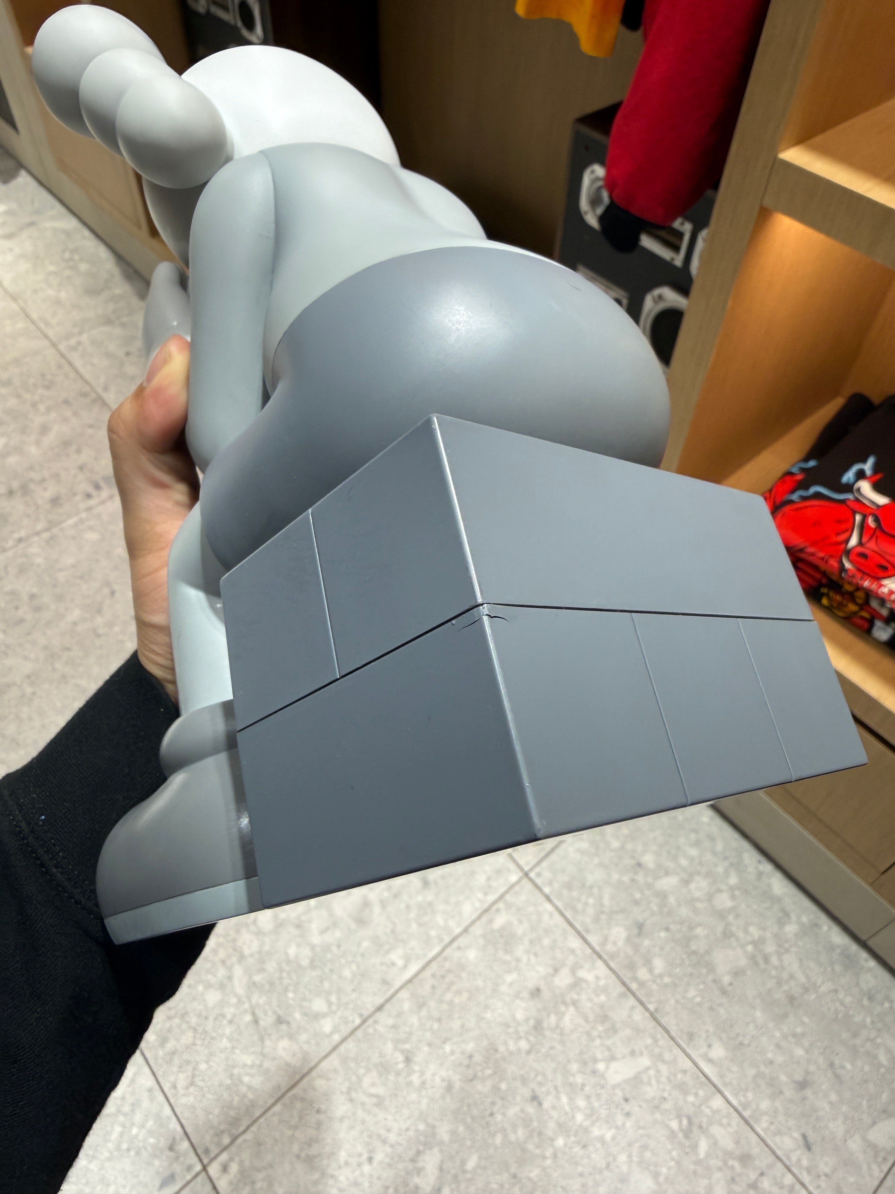 2013 KAWS Passing Through Gray Companion Figure KIF Vintage
