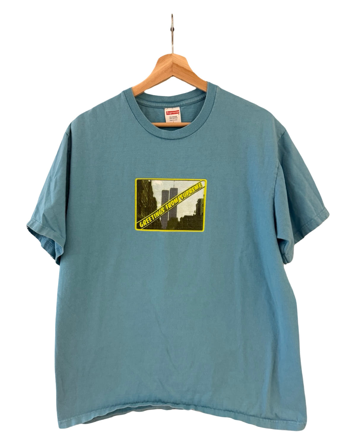 Supreme Greetings Twin Towers Tee 3rdStrike