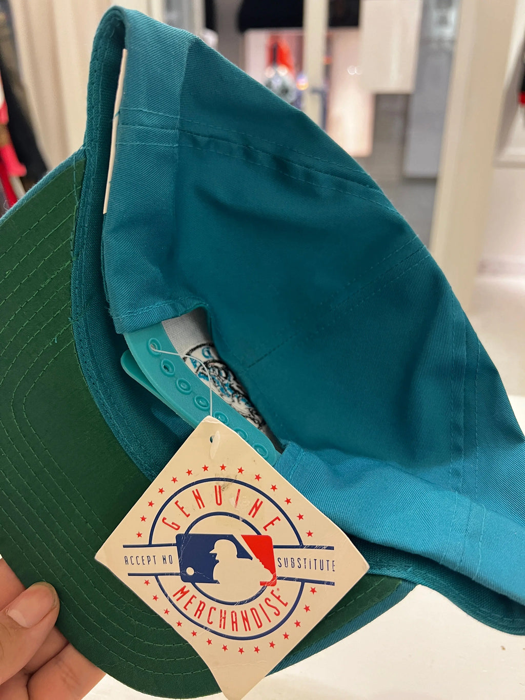 Vintage 90s DS Florida Marlins MLB Snapback KIF Vintage