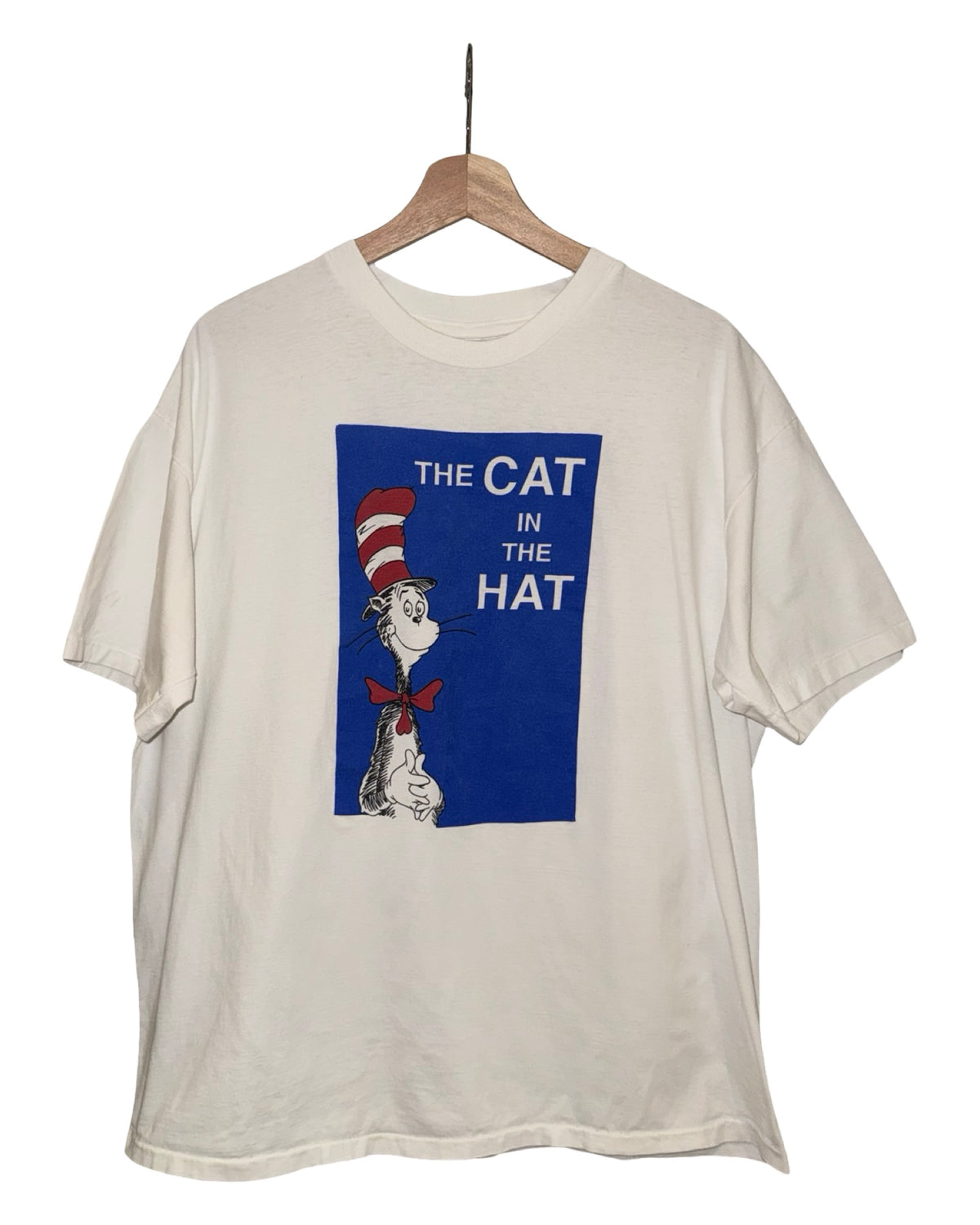 Vintage 90s Dr Seuss Cat In The Hat Promo Tee