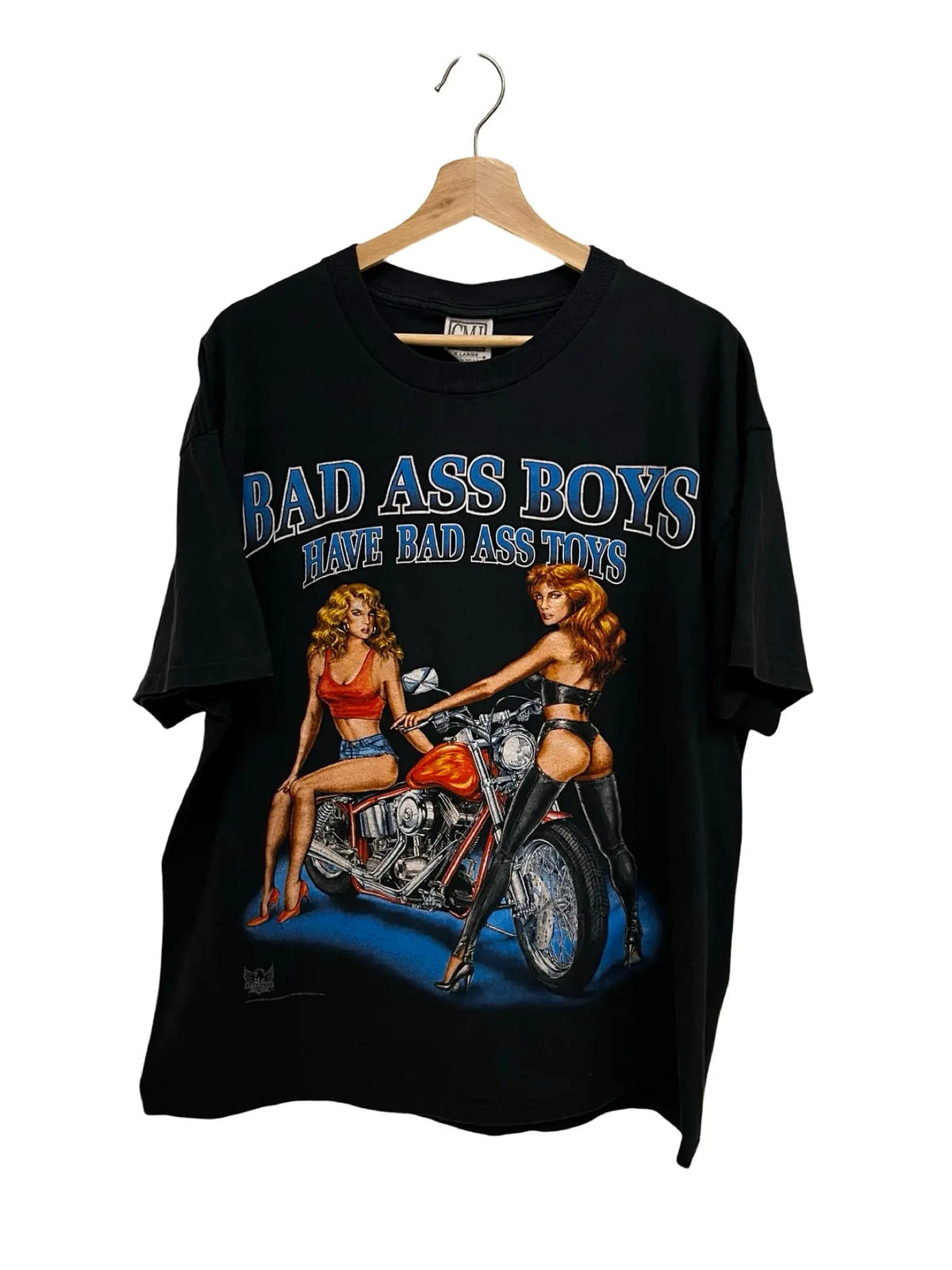 Vintage 90s Bad Ass Boys Harley Tee 3rdStrike
