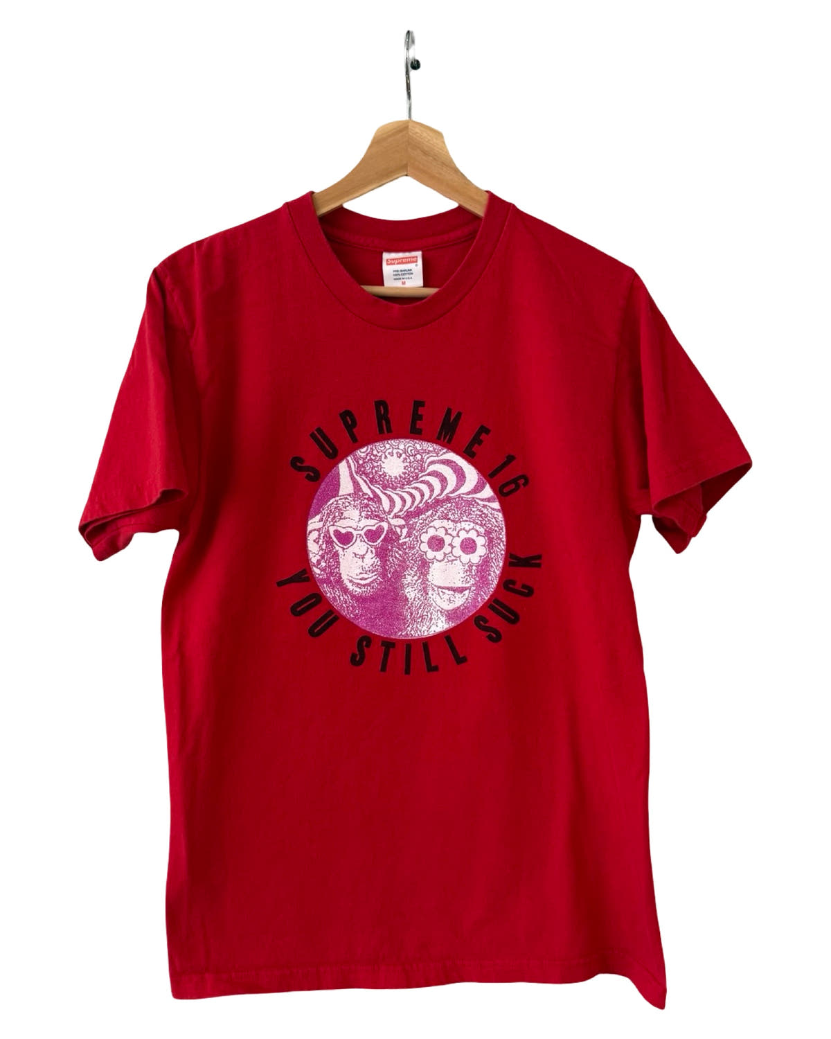 Camiseta Supreme "You Still Suck" de 2016 vintage