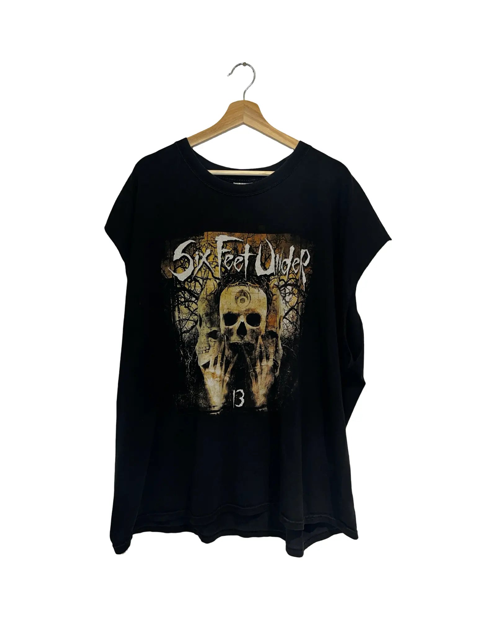 Vintage 2005 Six Feet Under 13 Cut Sleeves Tee KIF Vintage