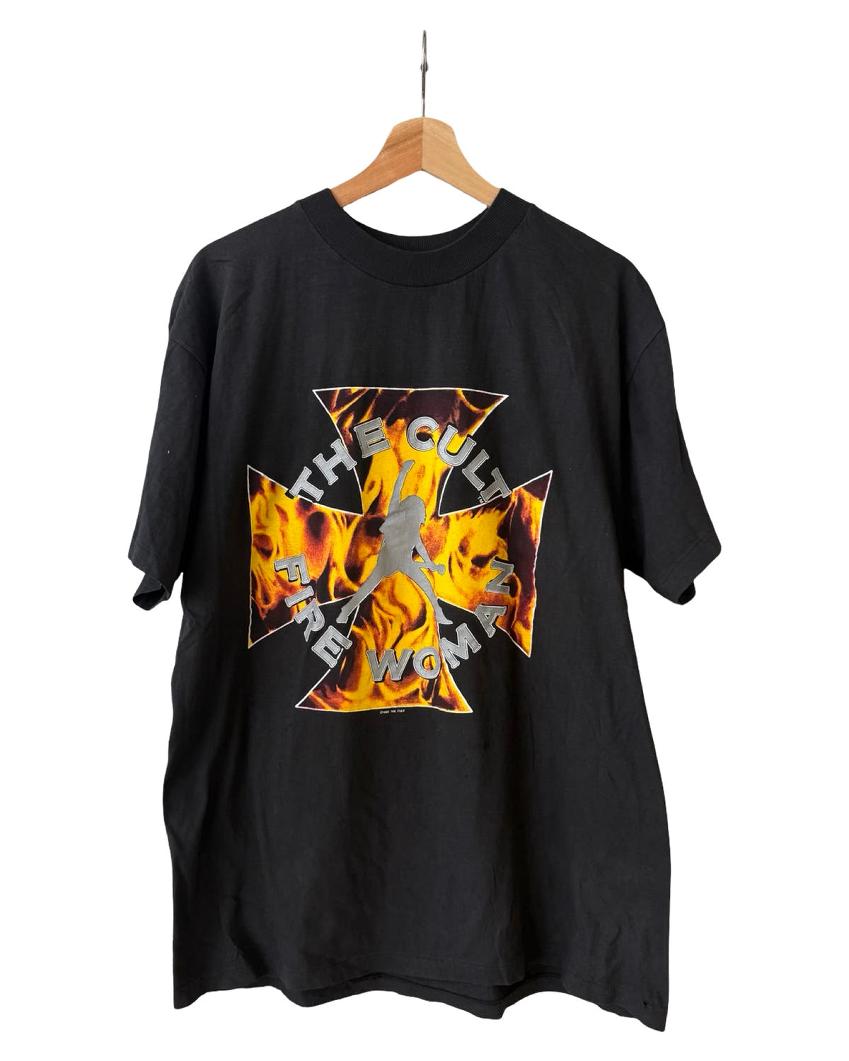 Camiseta vintage de la gira 1989 The Cult Fire Woman Sonic Temple