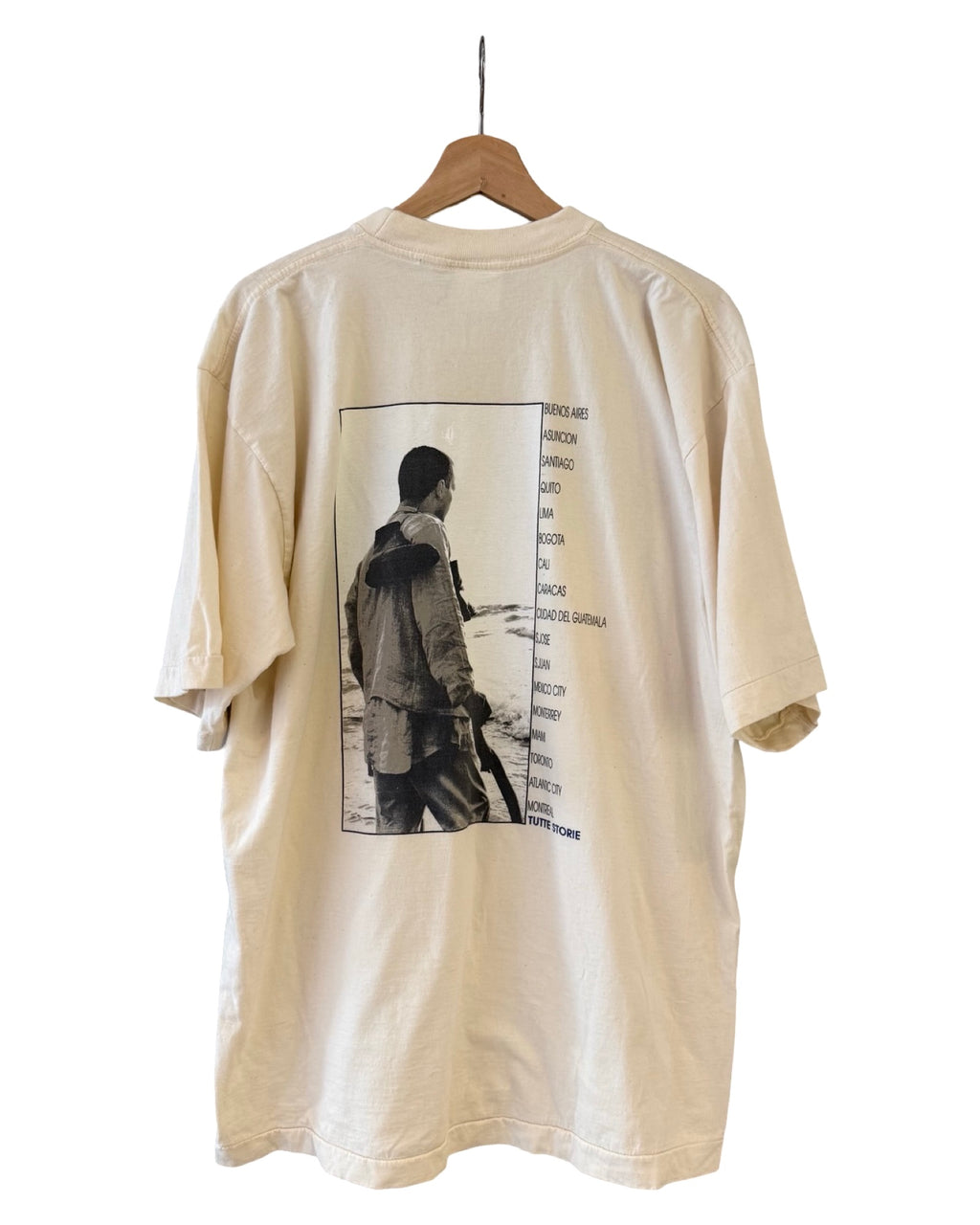 Vintage 1993 Eros Ramazzotti World Tour Band Tee