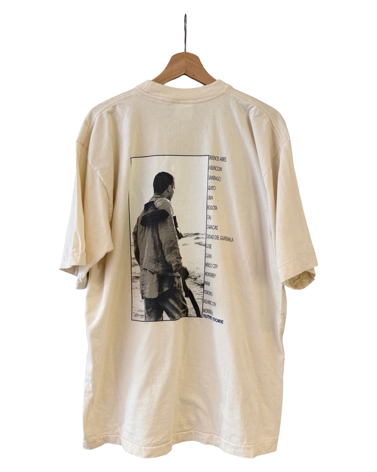 Vintage 1993 Eros Ramazzotti World Tour Band Tee