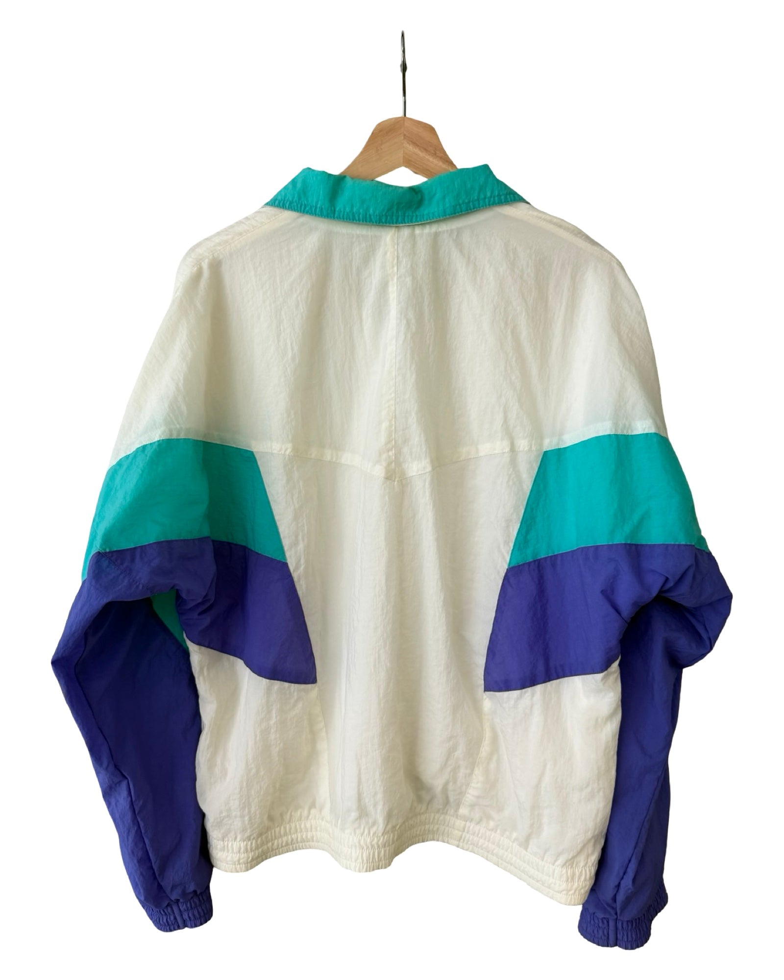 Vintage 90s Nike Teal & Purple Windbreaker Jacket