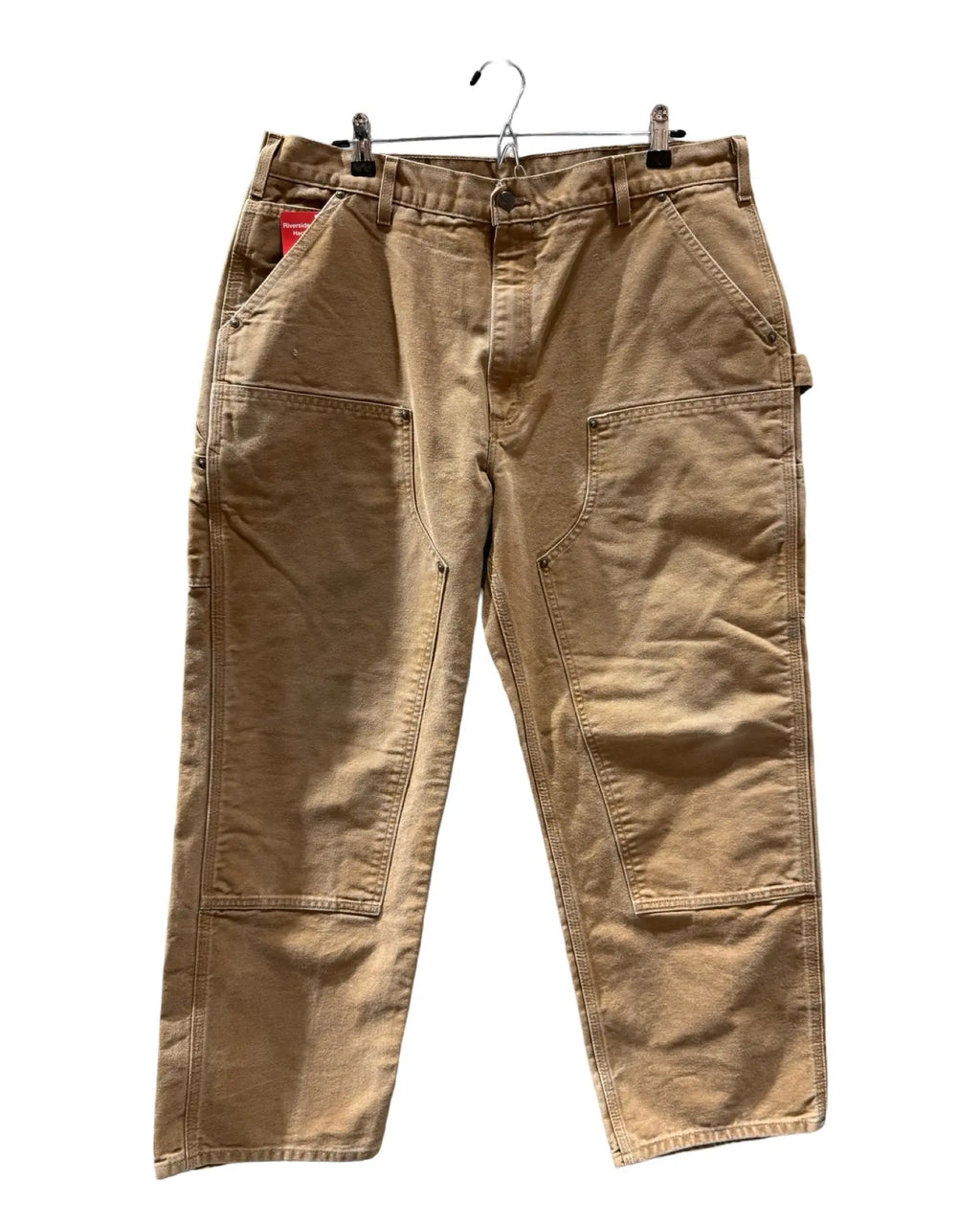 Vintage Carhartt Tan Double Knee Carpenter Pants size 38 KIF Vintage