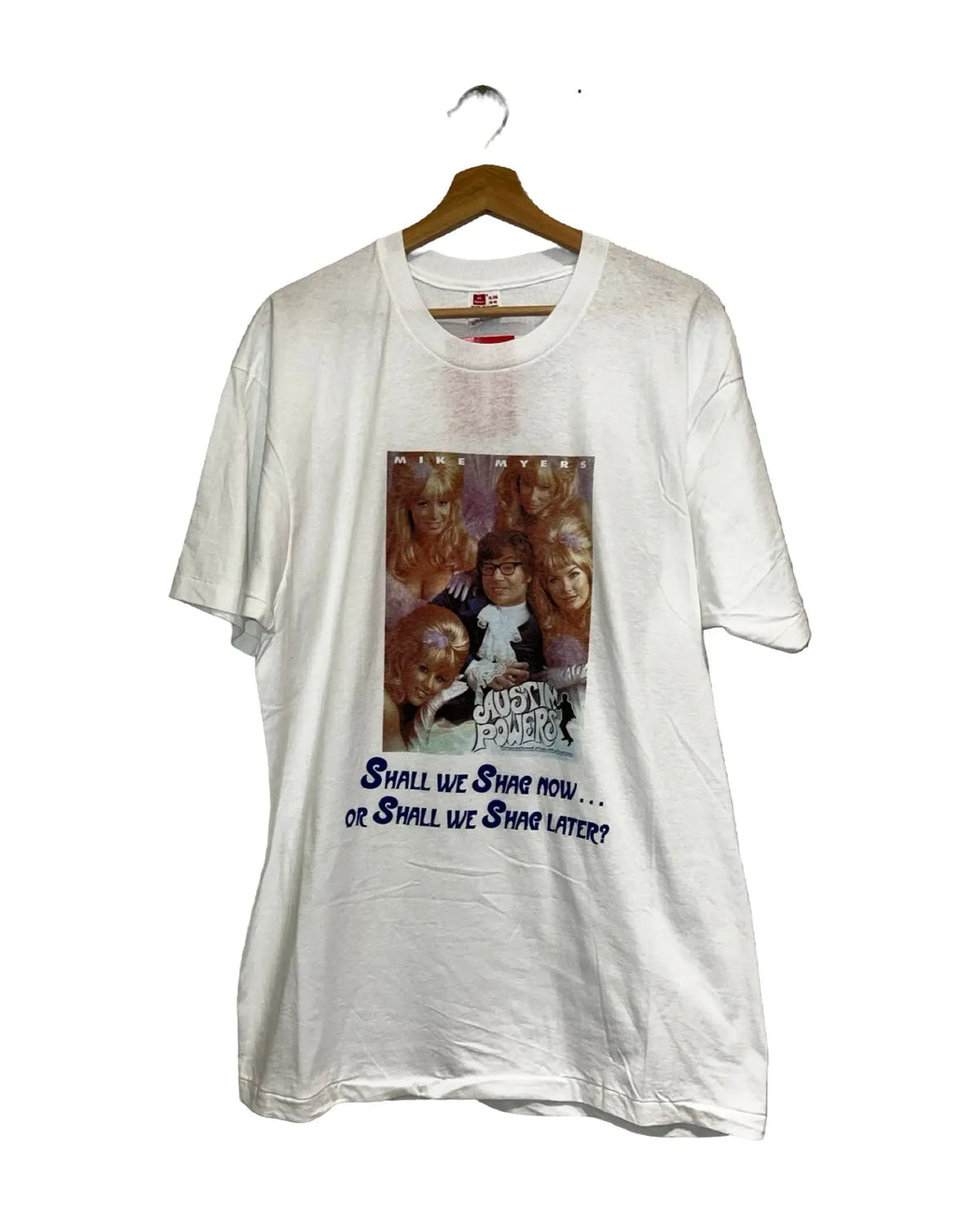 Vintage 1997 Austin Powers Man Of Mystery Promo Tee 3rdStrike