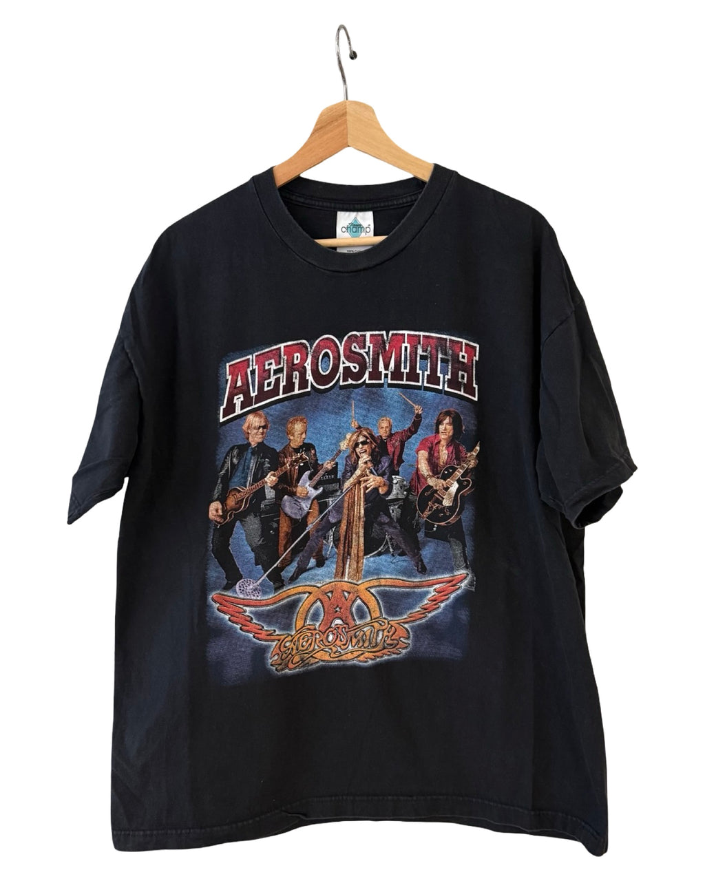 Vintage 2001 Aerosmith Just Push Play Tour Tee