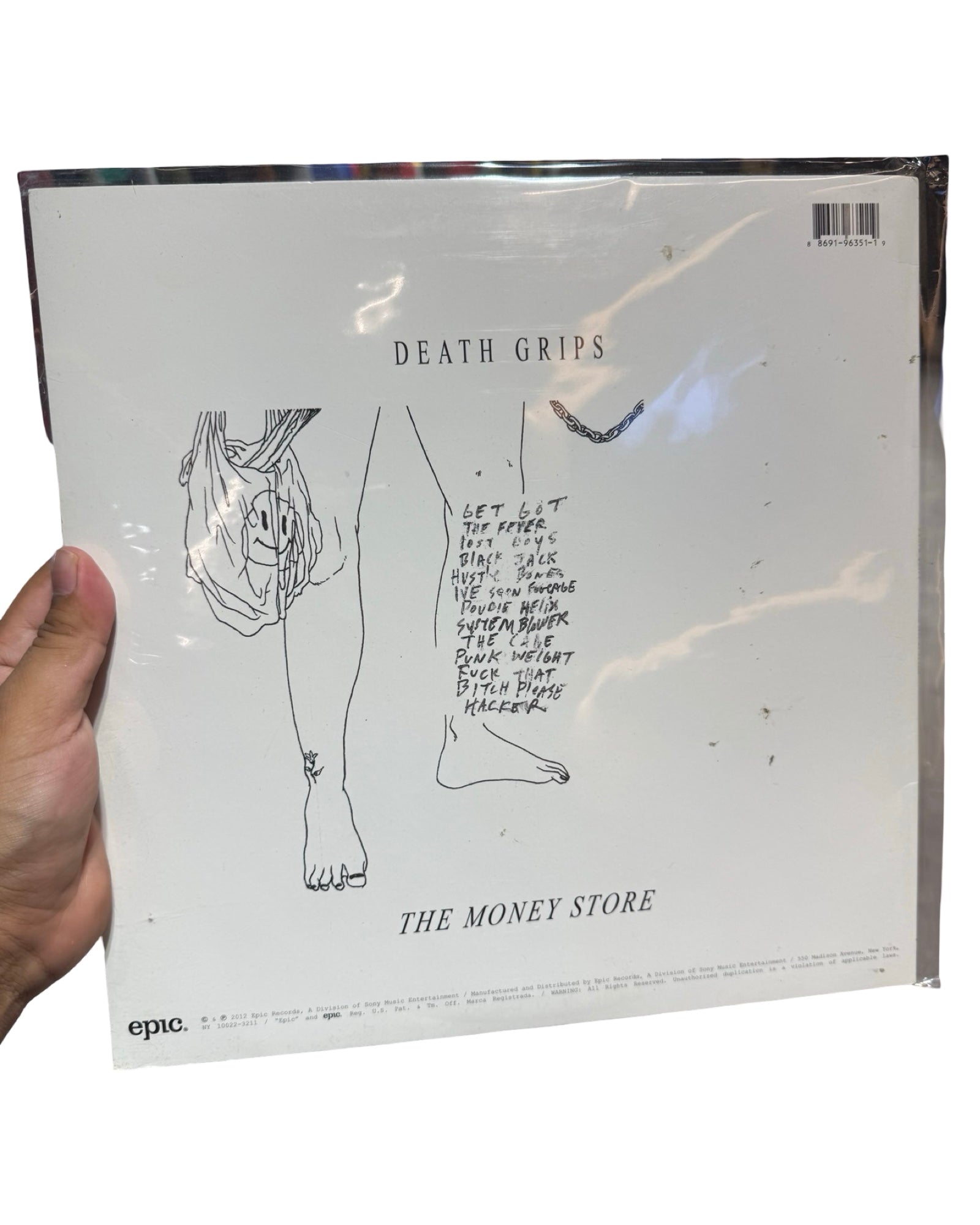2012 Death Grips The Money Store Vinyl Record
