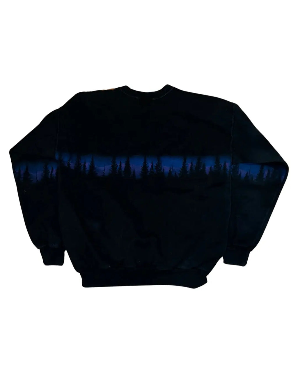 Vintage 90s Wolf All Over Print Crewneck KIF Vintage