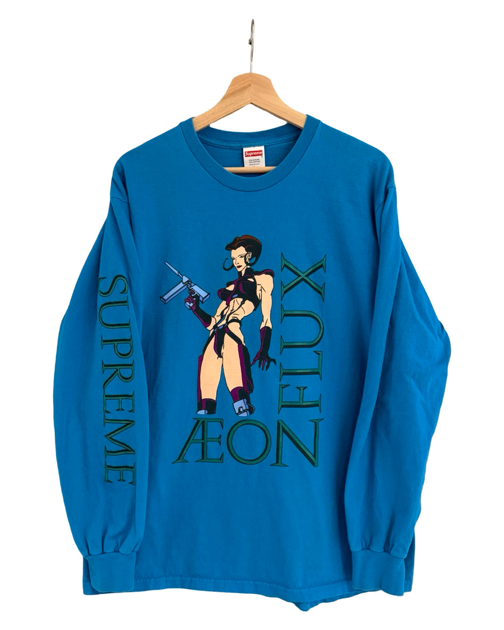 Supreme x Aeon Flux MTV Long Sleeve Tee KIF Vintage