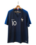 Rare 2018 Mbappe 10 France Home Nike Soccer Jersey