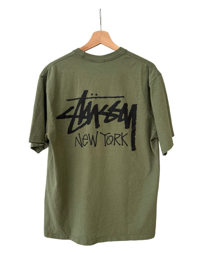 Stussy New York City Exclusive Green Tee