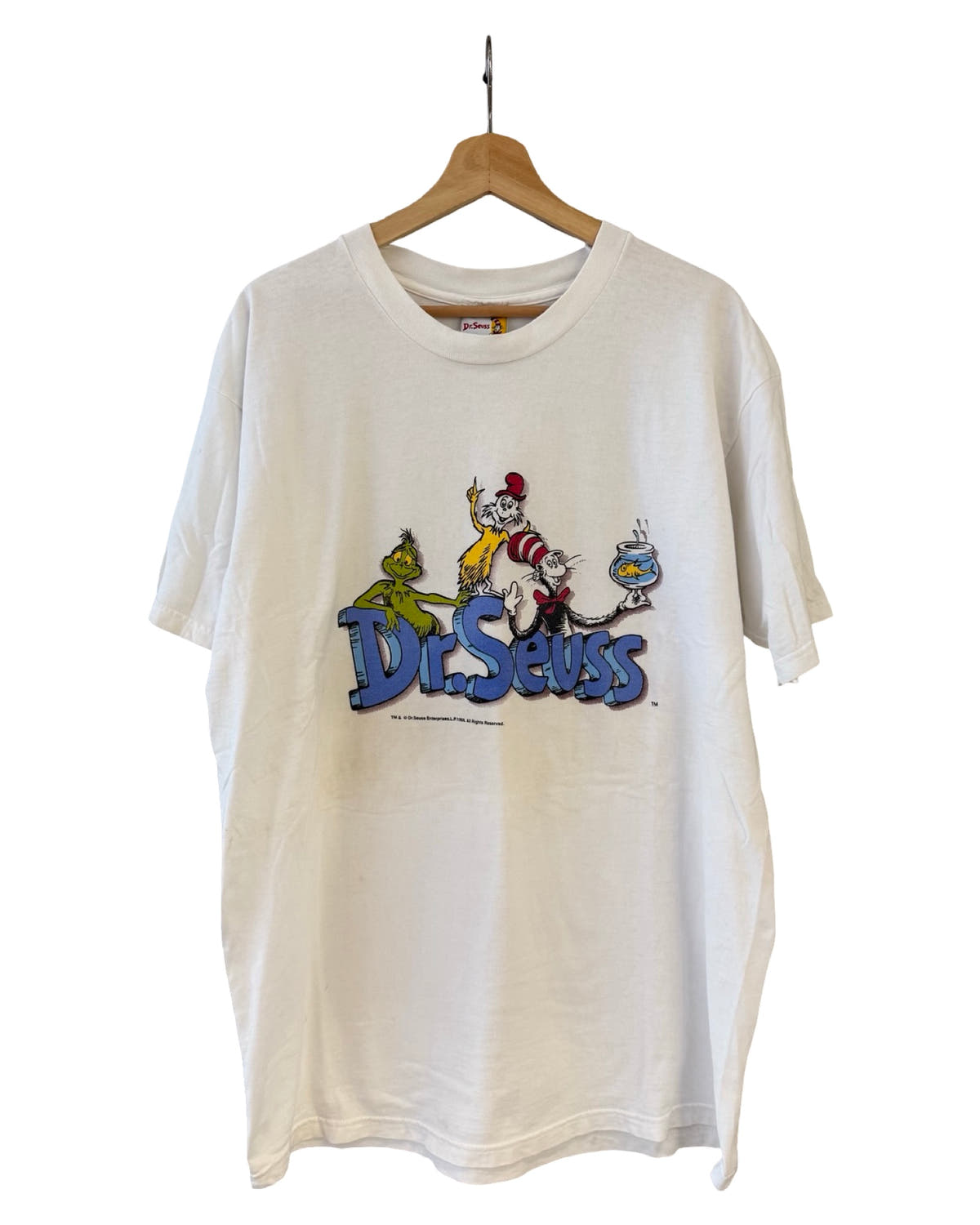 Vintage 1997 Dr Seuss Cat In The Hat Promo Tee