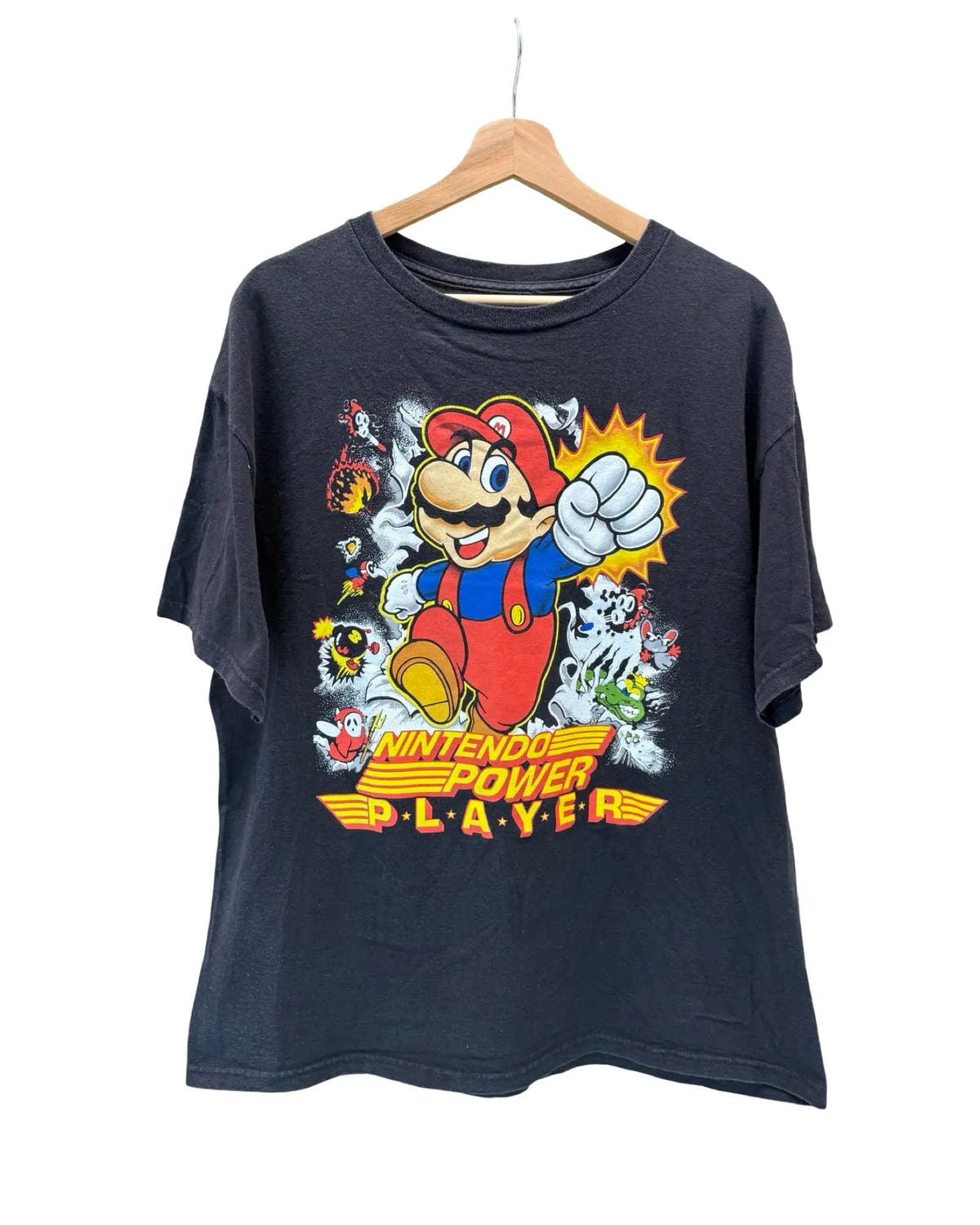 Vintage 2003 Nintendo Player Power Mario Promo Tee 3rdStrike