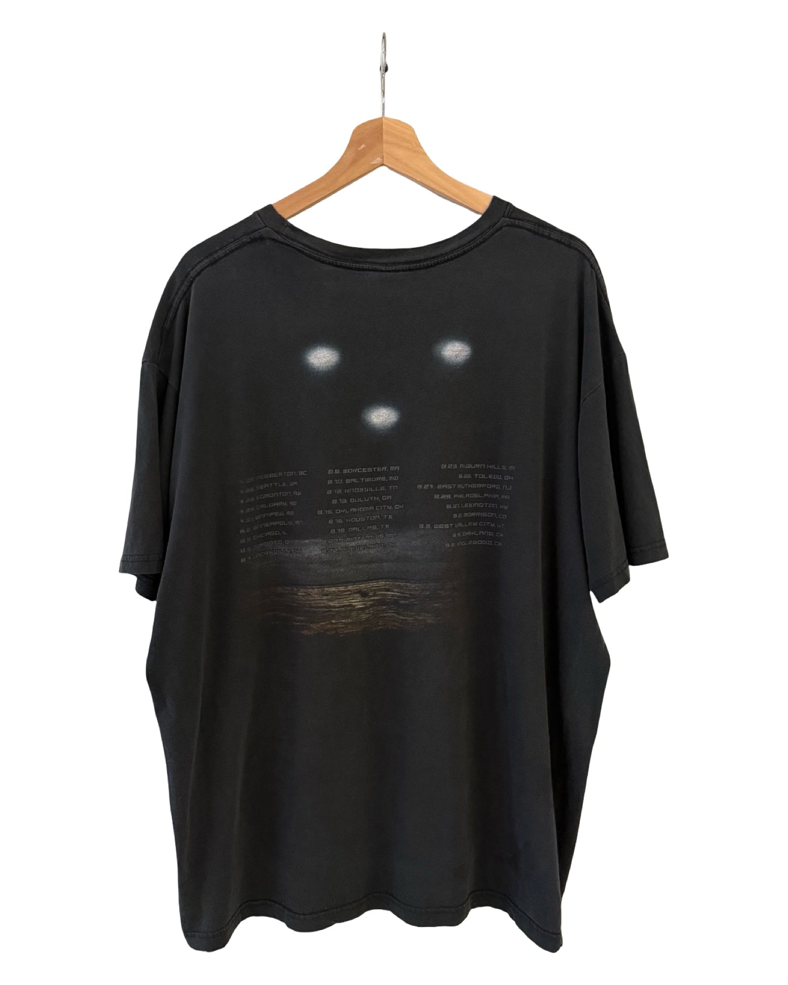 Vintage 2007 Nine Inch Nails Lights In The Sky Tour Band Tee