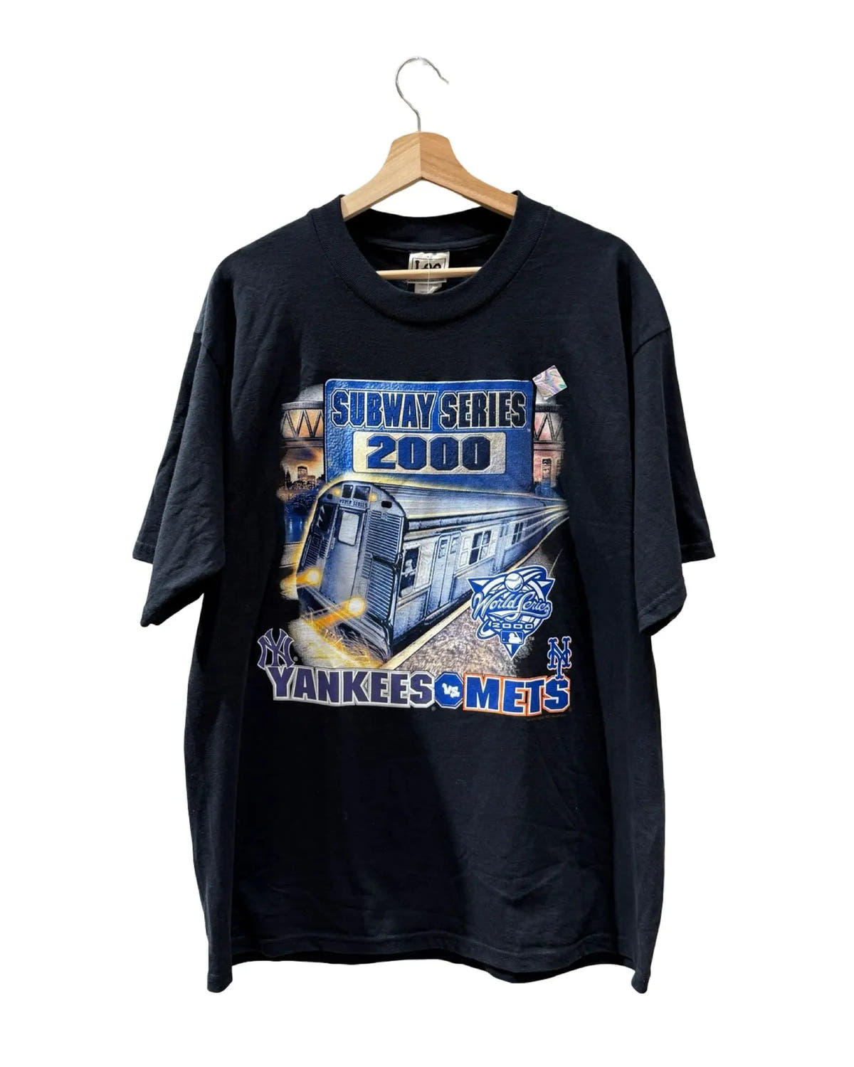 Vintage DS 2000 Subway Series Yankees Mets Tee 3rdStrike