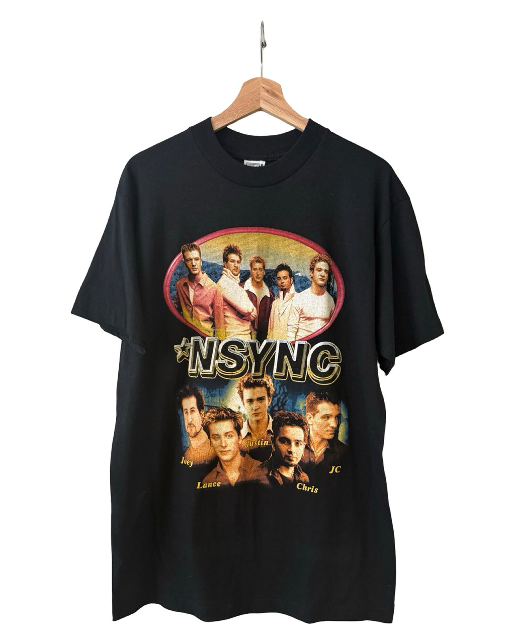 Vintage 2000 *NSYNC No Strings Attached Tour Justin Timberlake Rap Tee