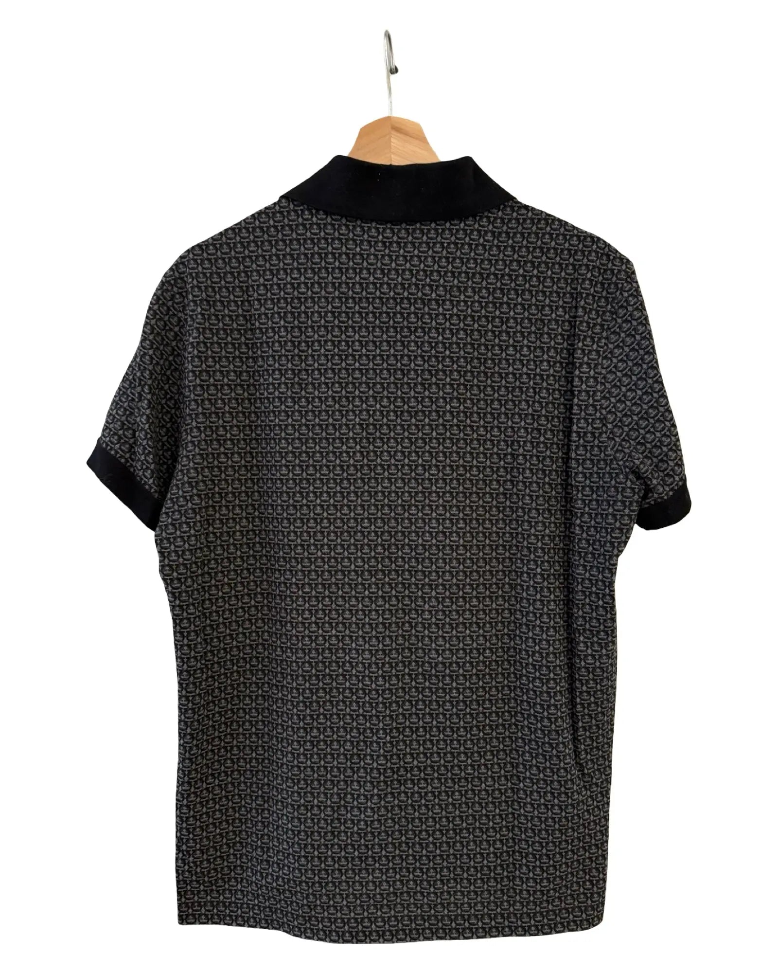 Salvatore Ferragamo Pattern Logo Polo Shirt KIF Vintage