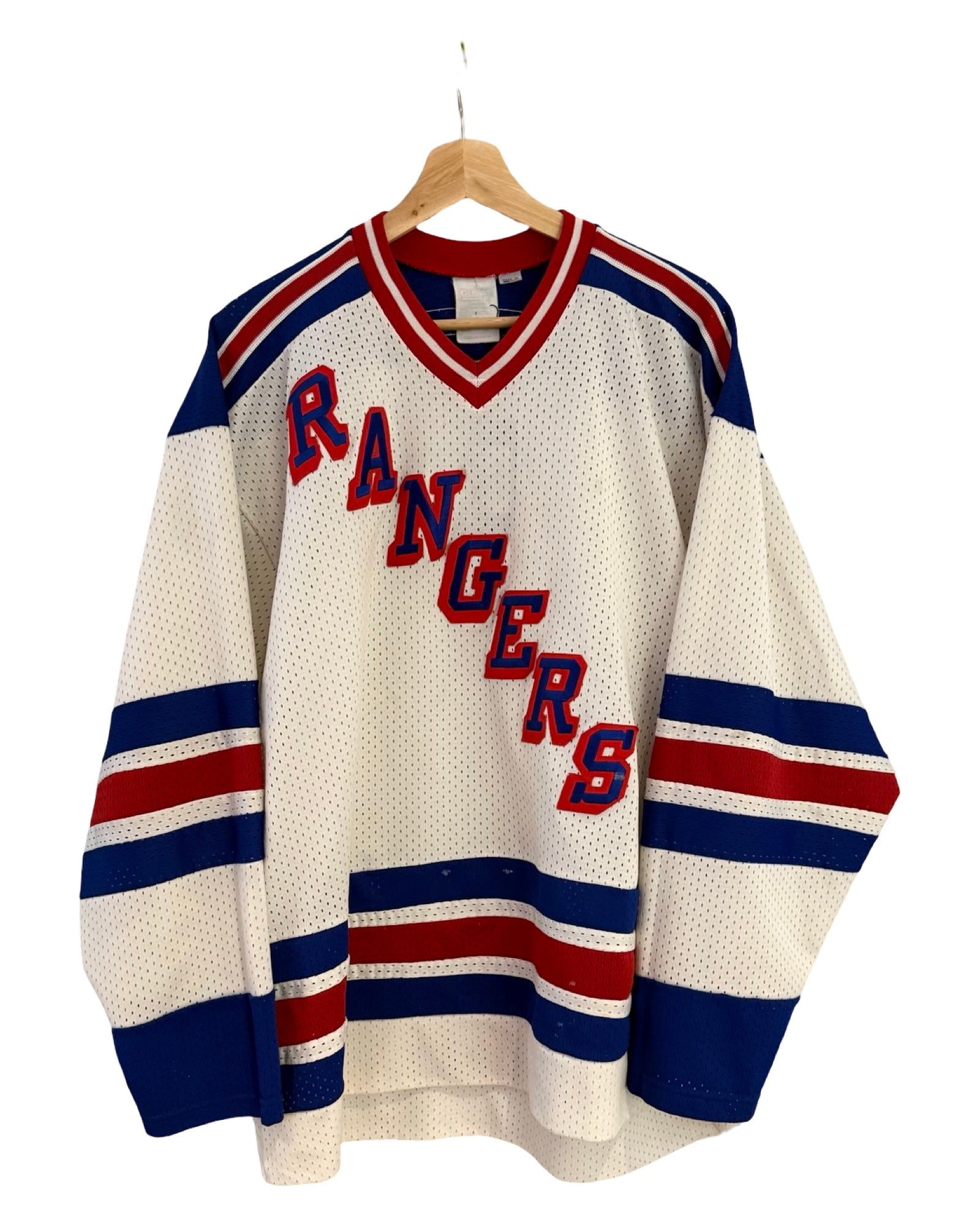 Vintage 90s New York Rangers Made In USA NHL Hockey Jersey – 3rdStrike