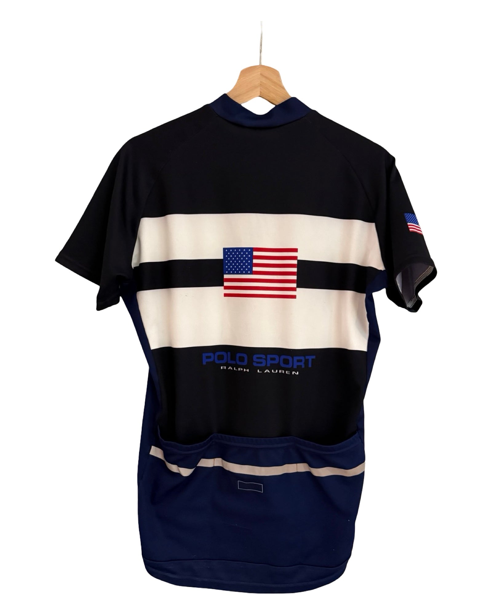 Vintage 90s Polo Sport Cycling Biking Shirt KIF Vintage