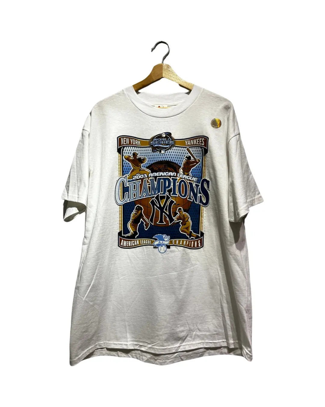 Vintage DS 2003 New York Yankees World Series Tee 3rdStrike