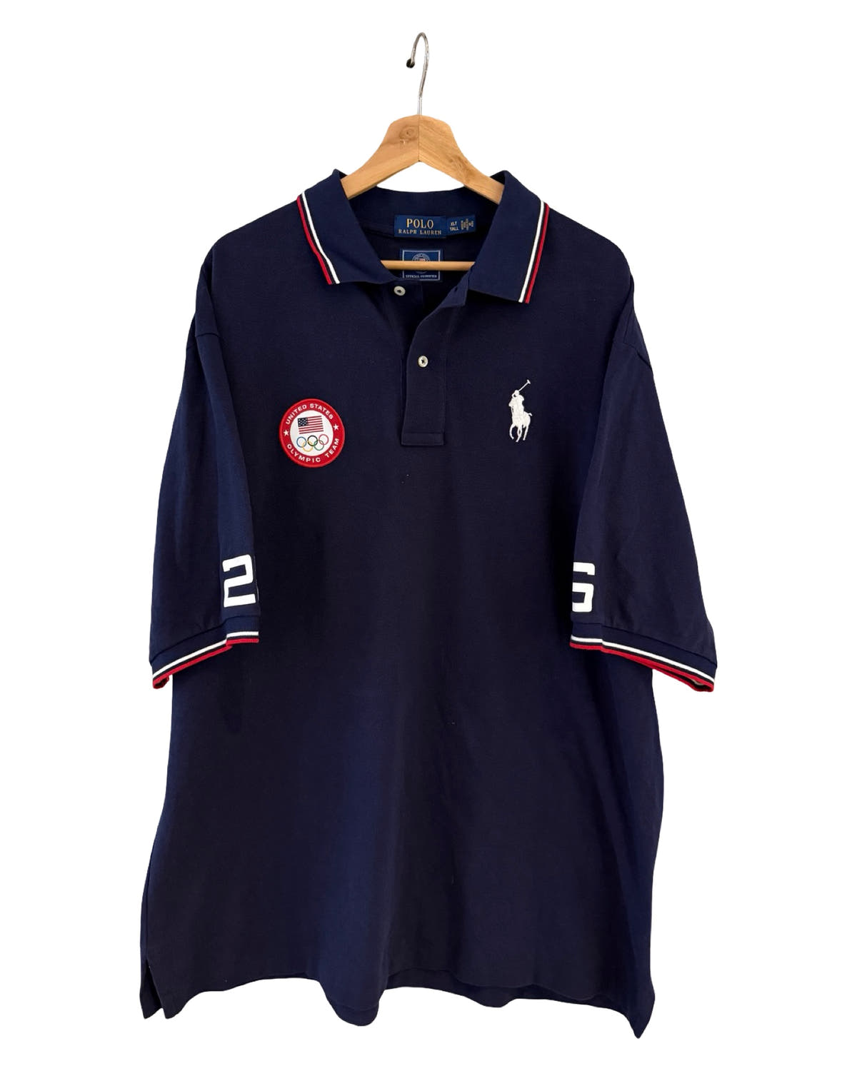 Camiseta Vintage Polo Ralph Lauren Olimpiadas 2016