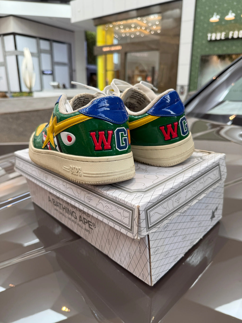 Bape Bapesta M2 WGM 20th Anniversary Sneakers KIF Vintage