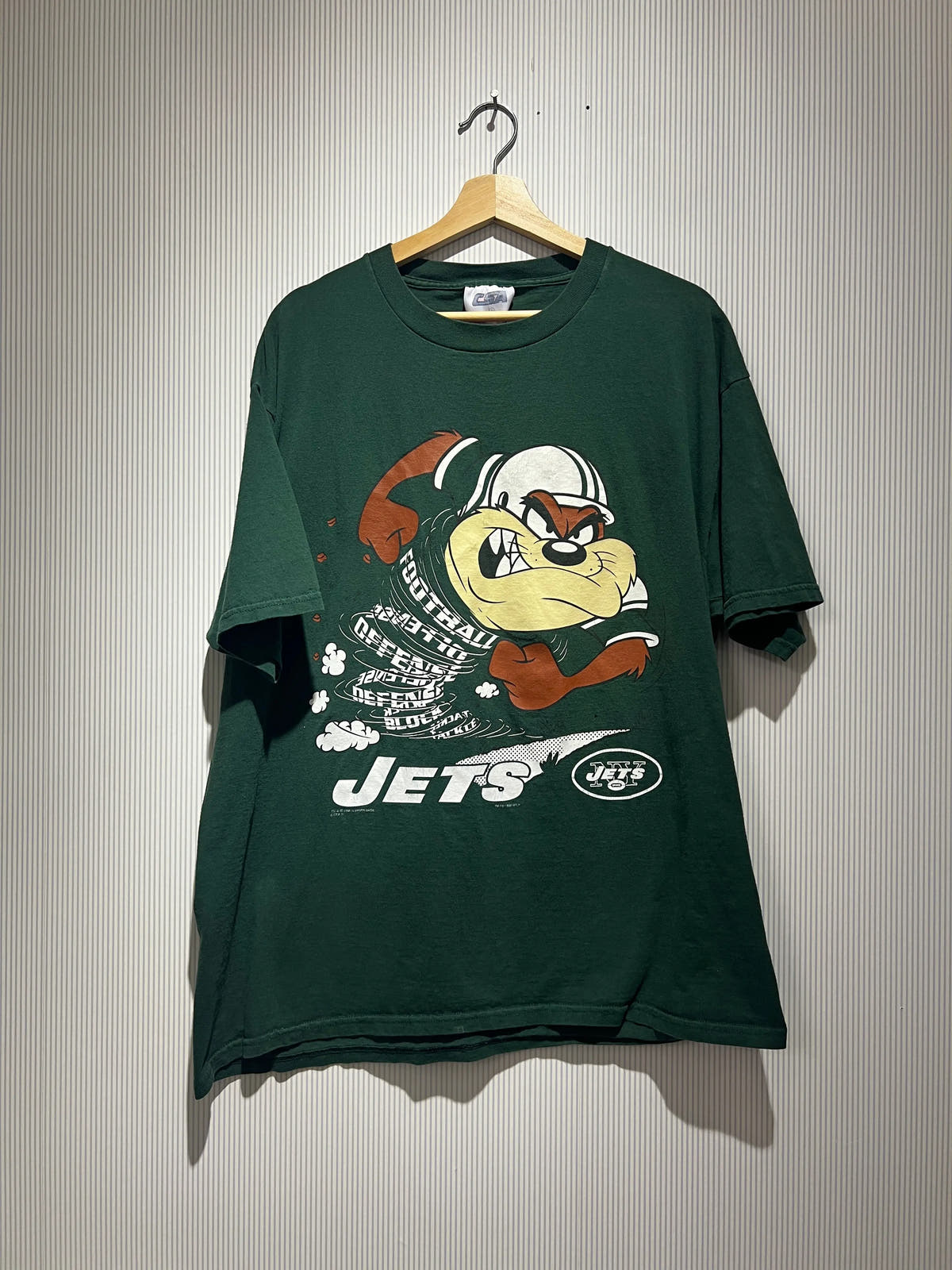 Vintage 1998 New York Jets x Looney Tunes Taz Tee 3rdStrike