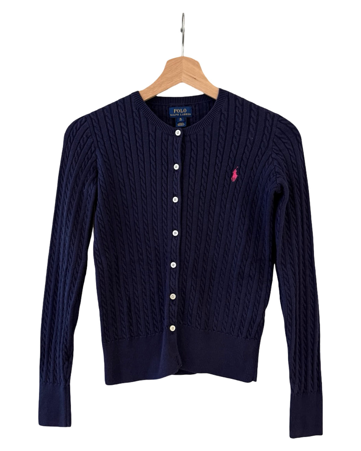 Suéter de punto vintage Polo Ralph Lauren para mujer