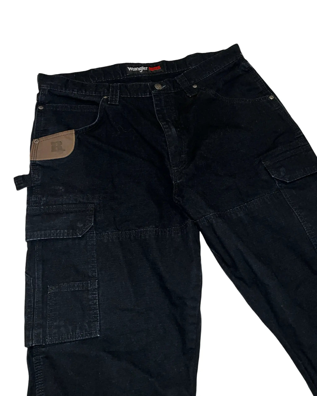 36 x 30 Vintage Wrangler Black Carpenter Pants KIF Vintage