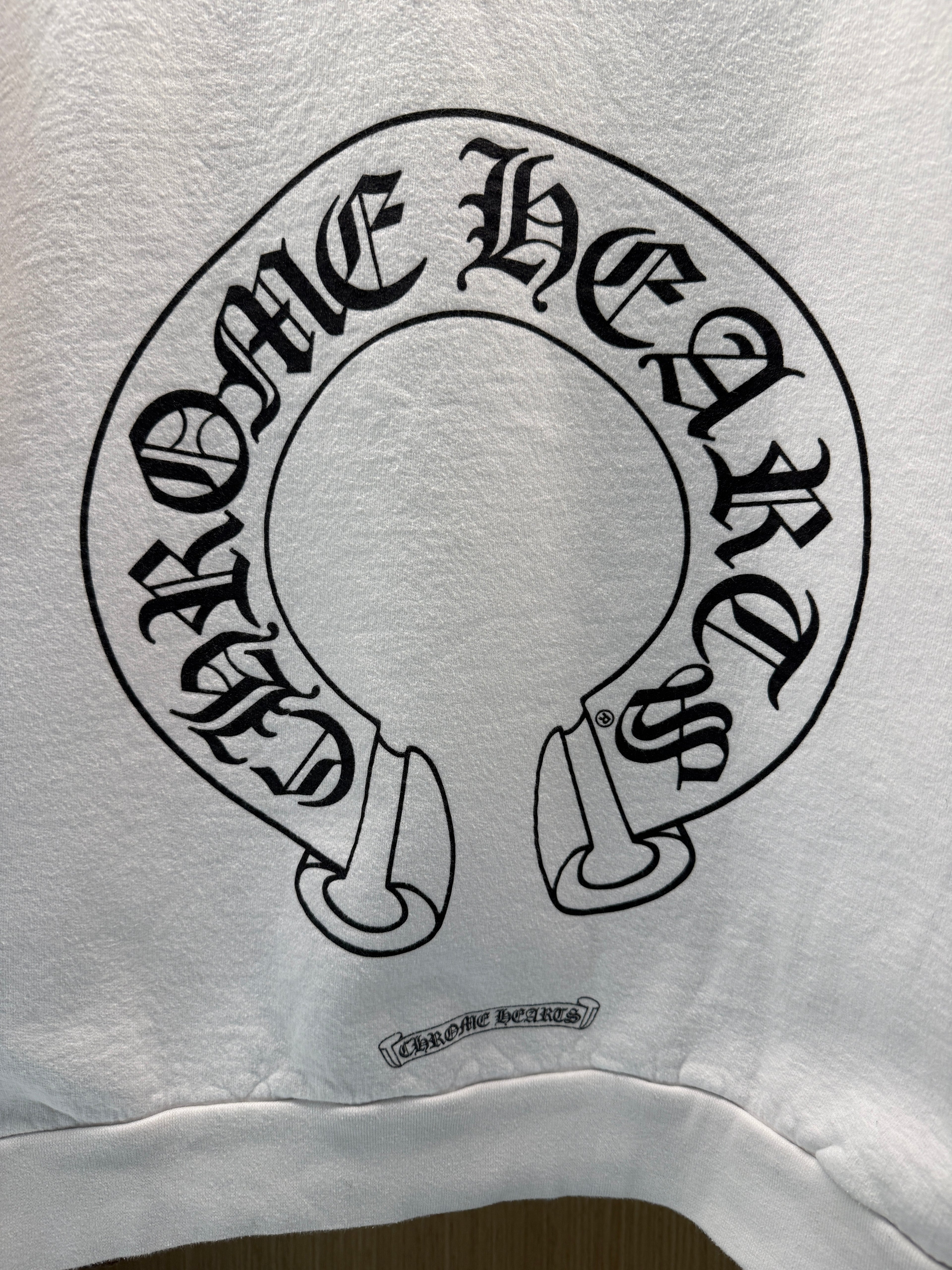 Chrome Hearts Horseshoe Floral Oversized Crewneck KIF Vintage