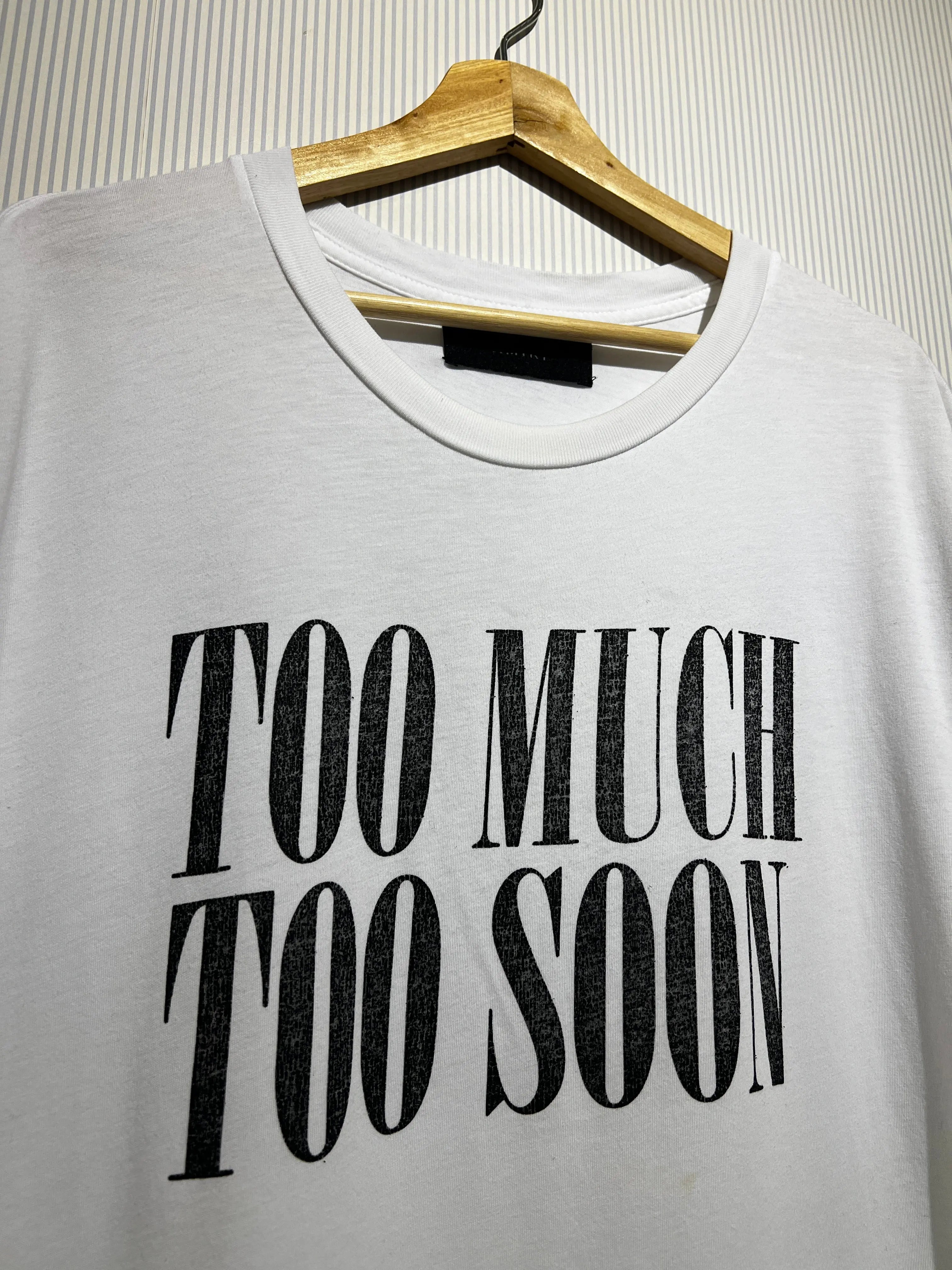 Archive Amiri Too Much Too Soon Tee KIF Vintage